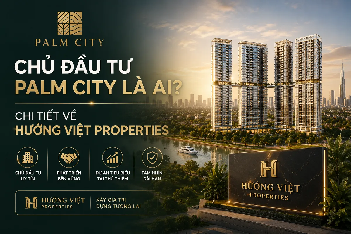 Chủ Đầu Tư Palm City Là Ai? Chi Tiết Về Hướng Việt Properties Chủ Đầu Tư Palm City Là Ai? Chi Tiết Về Hướng Việt Properties