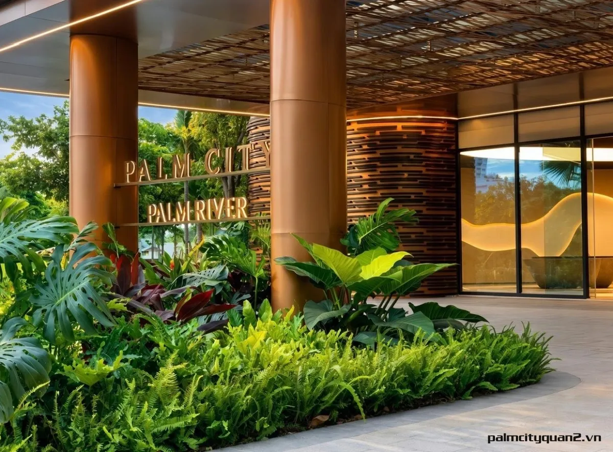 Nhà Điều Hành & Sales Gallery Palm City Khai Trương 22/8/26 Nhà Điều Hành & Sales Gallery Palm City Khai Trương 22/8/26