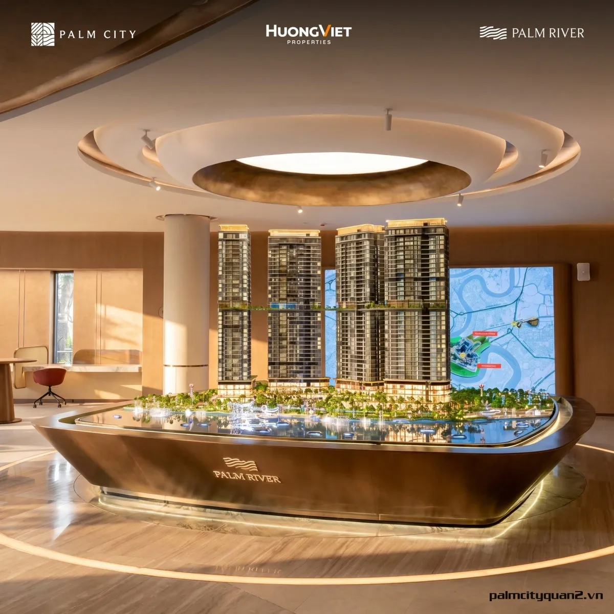 Nhà Điều Hành & Sales Gallery Palm City Khai Trương 22/8/26 Nhà Điều Hành & Sales Gallery Palm City Khai Trương 22/8/26