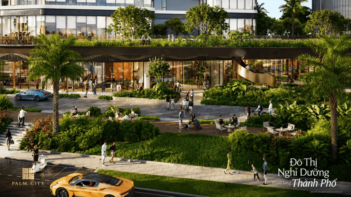 Trạm nghỉ chân trong chuỗi tiện ích ven sông Palm City